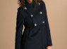 Militaristinio stiliaus paltas Pull Bear