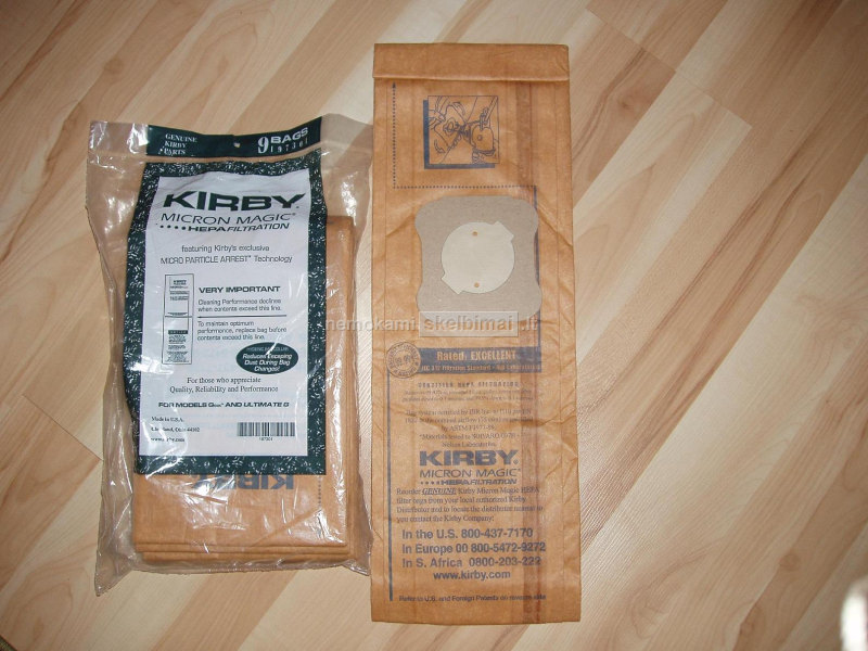 thumbnail image 2 of Kirby Vacuum Cleaner Outer Cloth Bag - Compatible With G3, G4, G5, G6, G7, Ultimate, G, Diamond, Sentria Models 2 of 10