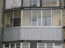 Balkonu, terasu, pavesiniu stiklinimas aliuminio konstrukcijomis (4)