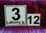 Namo numerių bei gatvės pavadinimo lentelių gamyba