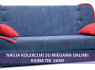 Nauja, aukštos kokybės ir gražaus dizaino sofa su miegama funkcija dovana