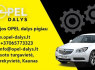 Opel automobilių detalės internetu www. opel - dalys. lt