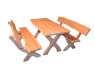 Lauko stalas su suolais 1800x800x800