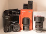 Sony Alpha A6500 24, 2MP skaitmeninė SLR kamera 3 objektyvai ir priedai