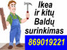 ikea baldu surinkimas 869019221