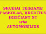 Skubiai suteikiame paskolas ir kreditus