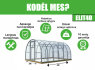 Kokybiškas polikarbonatinis šiltnamis 40 - 4m (1)