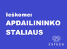 Siūlomas darbas APDAILININIKUI - STALIUI - BALDŽIUI
