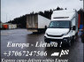 Kokybiškos krovinių pervežimo paslaugos Lithuania - Europe - Lithuania