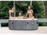 Sūkurinė Vonia Intex PureSpa Greywood Bubble Deluxe 196 cm x 71 cm WIFI