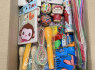 Įvairių žaislų ir kanceliarinių prekių likučių išpardavimas
