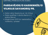 Pardavėja as kasininkė as Vilniuje Savanorių pr
