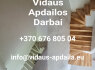 Apdailos darbai, Glaistymas, Dažymas (2)