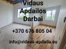 Apdailos darbai, Glaistymas, Dažymas (4)