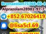 Alprazolam, cas 28981 - 97 - 7