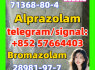alprazolam 28981 - 97 - 7 bromazolam 71368 - 80 - 4 Etizolam 40054 - 69 - 1
