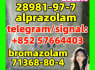 28981 - 97 - 7 alprazolam 71368 - 80 - 4 bromazolam Etizolam 40054 - 69 - 1 Benzodiazepines