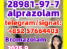 Alprazolam 28981 - 97 - 7 white powder