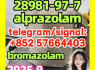 Supply high quality 71368 - 80 - 4 Bromazolam 28981 - 97 - 7 Alprazolam 40054 - 69 - 1