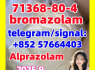 Bromazolam Powder 99. 9 71368 - 80 - 4 28981 - 97 - 7 alprazolam