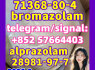 bromazolam 71368 - 80 - 4 alprazolam 28981 - 97 - 7 Benzodiazepines Etizolam 40054 - 69 - 1