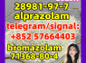 28981 - 97 - 7 alprazolam 71368 - 80 - 4 bromazolam Etizolam 40054 - 69 - 1 Benzodiazepines