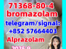 bromazolam 71368 - 80 - 4 Etizolam 40054 - 69 - 1 28981 - 97 - 7 alprazolam