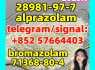 28981 - 97 - 7 alprazolam bromazolam 71368 - 80 - 4 Etizolam 40054 - 69 - 1