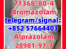 bromazolam 71368 - 80 - 4 alprazolam 28981 - 97 - 7