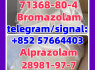 alprazolam 28981 - 97 - 7 bromazolam 71368 - 80 - 4 Benzodiazepines Etizolam 40054 - 69 - 1