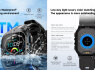 NAUJAS OUKITEL 1. 96 AMOLED HD IŠMANUSIS LAIKRODIS - SMART WATCH (10)