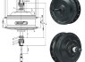 Naujas Mxus XF15R 350W 36V Galinis El. Dviračio Variklis (4)
