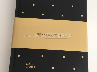 Coco Chanel užrašų knygutė Little black book