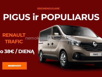 Mikroautobusų nuoma Kaune