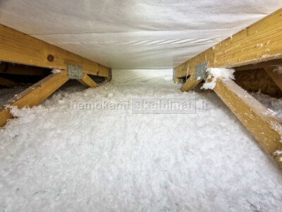 Pastatų šiltinimas ekovata