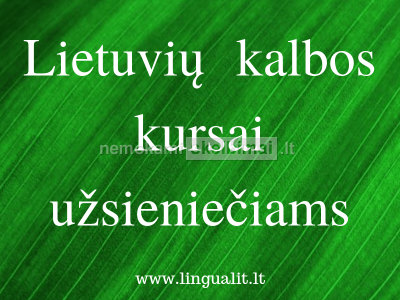 Lietuvių k. kursai užsieniečiams A1 Vilniuje