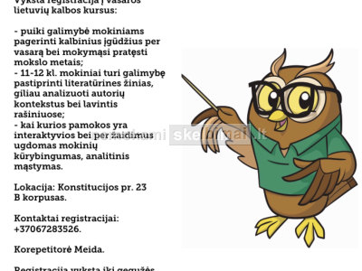 Lietuvių kalbos pamokos