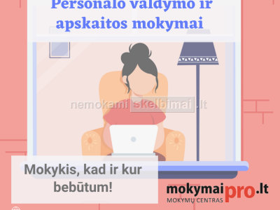 Personalo valdymas ir apskaita nuotoliniu būdu