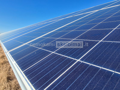 Sklypas saulės elektrinei