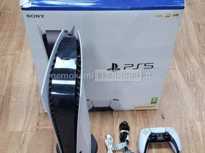 Sony PlayStation 5 Midnight Black DualSense Controller Spider Man DualSense Charging Station