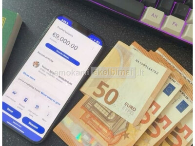 ateik ir paimk paskolą čia ir dabar