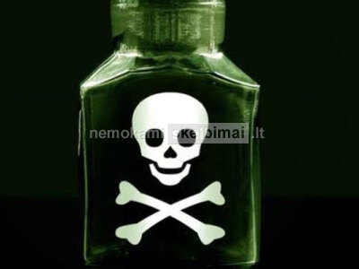 Parduodamas kalio cianidas, batrachotoksinas, nembutalas, botulino toksinas, pentobarbitalis