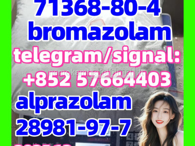 alprazolam 28981 - 97 - 7 bromazolam 71368 - 80 - 4