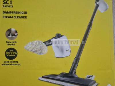 Mažai naudotas Garų valytuvas K rcher SC 1 EasyFix 1. 516 - 401. 0