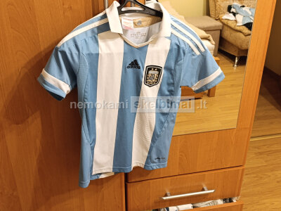 Adidas Argentinos futbolo marškinėliai 9 - 10 metų