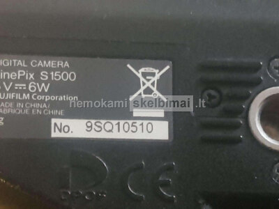Fotoapratas Fujifilm S1500