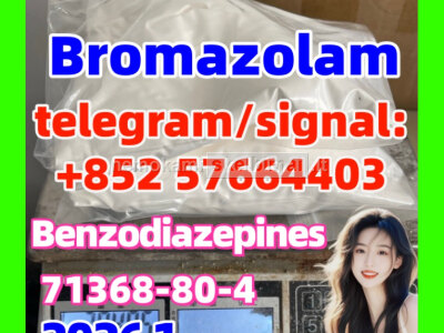 Factory Supply cas. 71368 - 80 - 4 Bromazolam