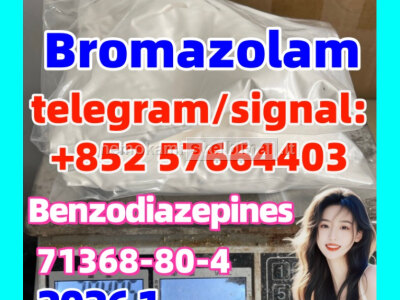 Bromazolam 71368 - 80 - 4 good price Benzodiazepines Etizolam