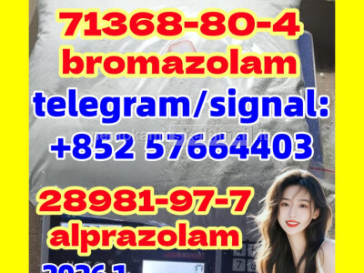 Bromazolam powder cas 71368 - 80 - 4CAS No 28981 - 97 - 7 Product Name Alprazolam supplier from China
