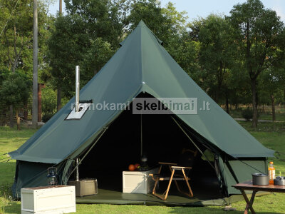 Palapinės su pečiuku nuoma www. turistinesprekes. lt